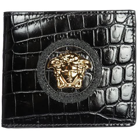 versace wallet fake|Versace wallet medusa.